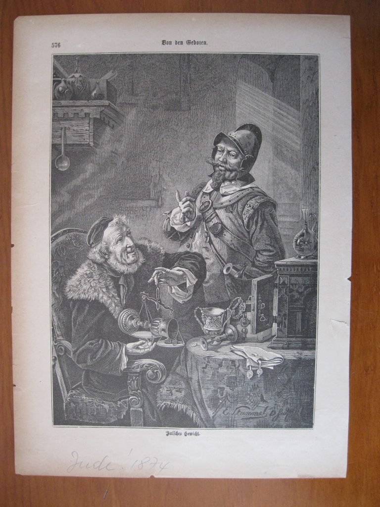 Conversación entre dos hombres, 1874